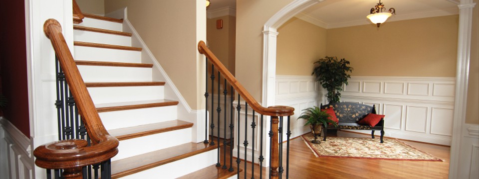beautiful stair cases and archways
